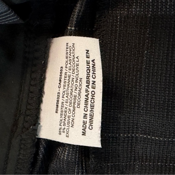 Nike Golf Plaid Ankle Pants Women’s Dri FIT Tour Performance Stretch Preppy - Picture 9 of 10